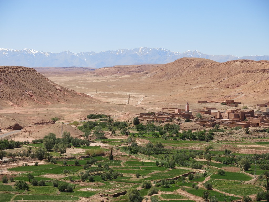 View from granary atop Ait Ben Haddou