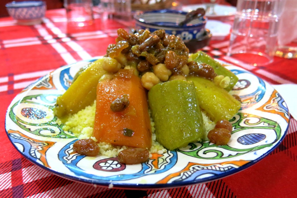 Tajine with raisins