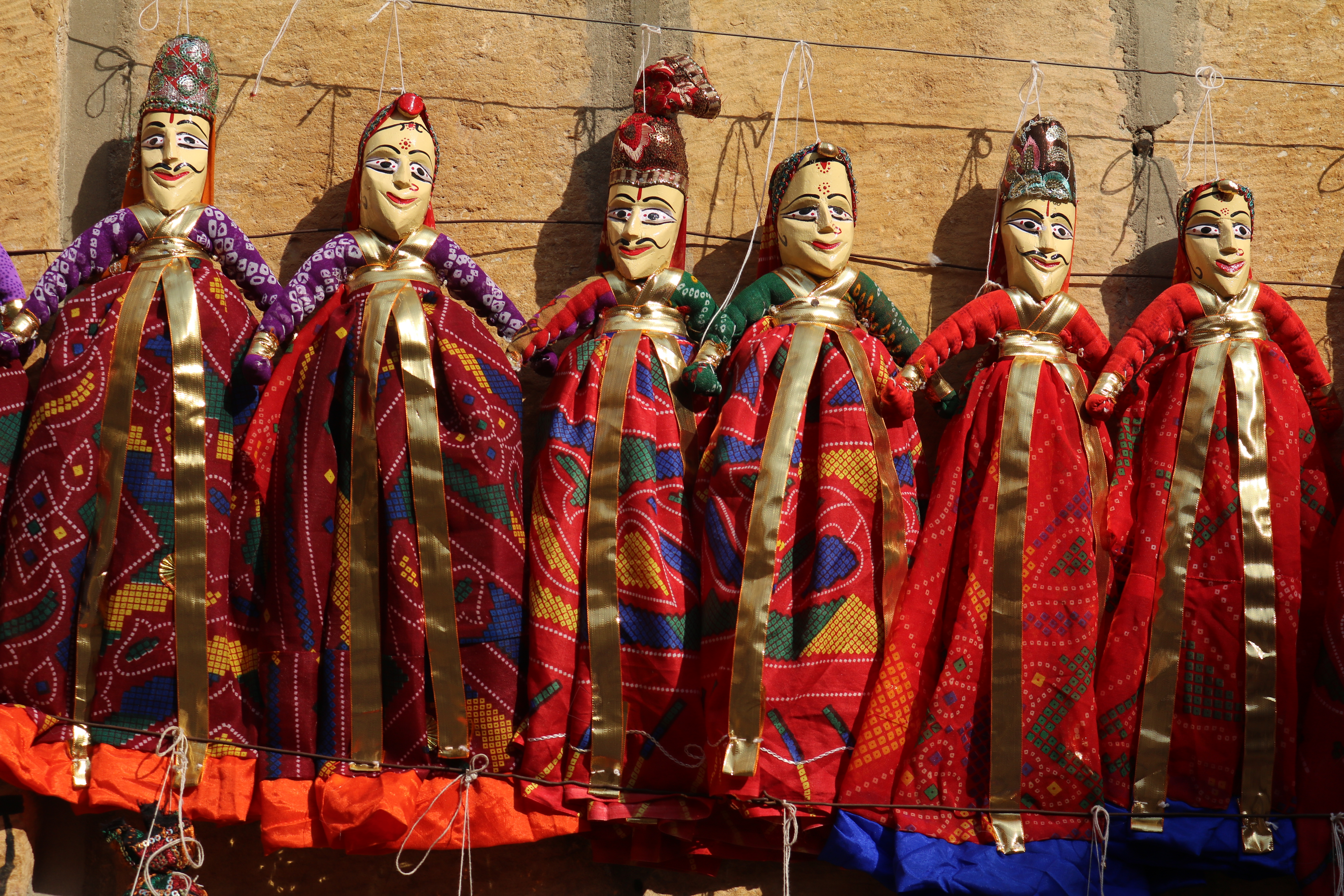 Puppets in Jaisalmer, India