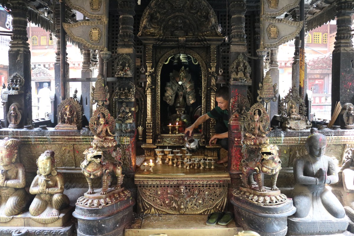 Priest at Golden Temple