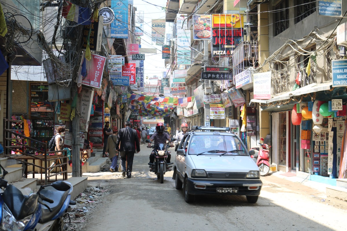 Street in Thamel